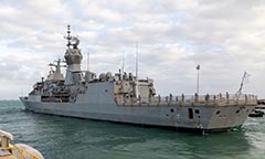 HMAS Ballarat departs Fleet Base West for Regional Presence Deployment 2021-2